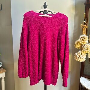 Fuschia Pink Sweater